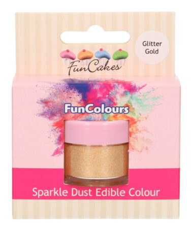Paillettes alimentaire Fun Colours Glitter Gold
