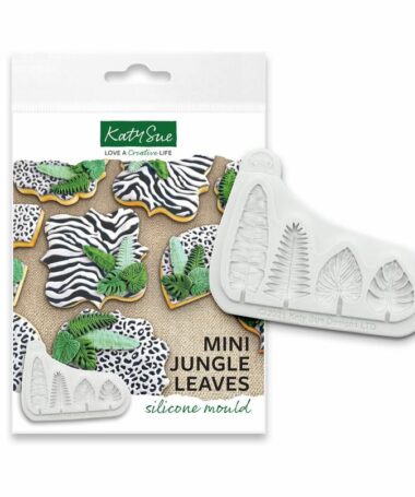 Katy Sue Design - Moule en silicone - Feuilles de jungles