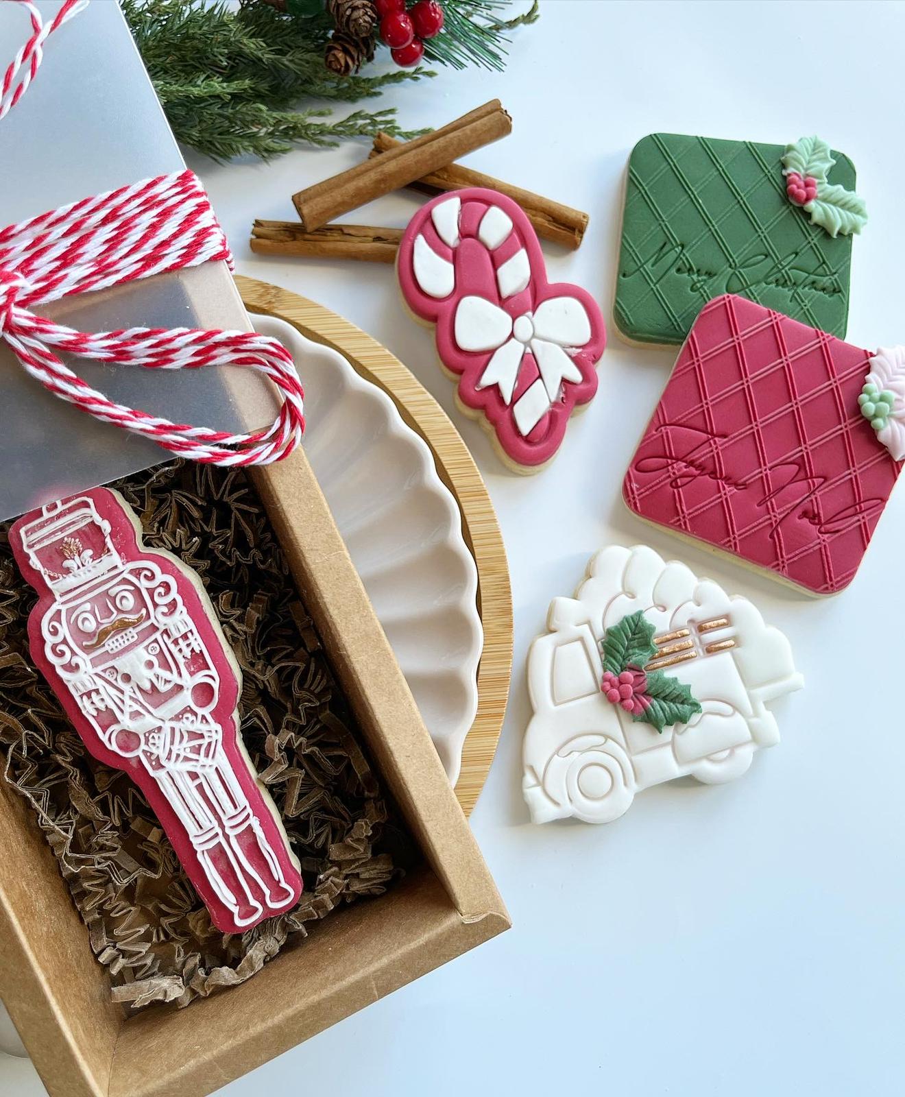 Tampon biscuit et emporte pièce collection Noël 2022